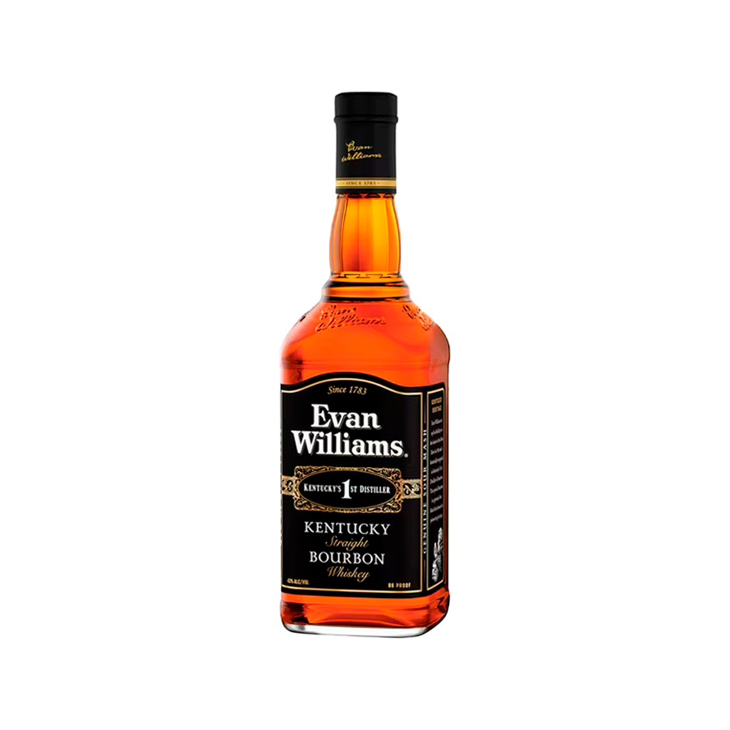 UND 6 WHISKY BOURBON EVAN WILLIAMS BLACK 70 CL