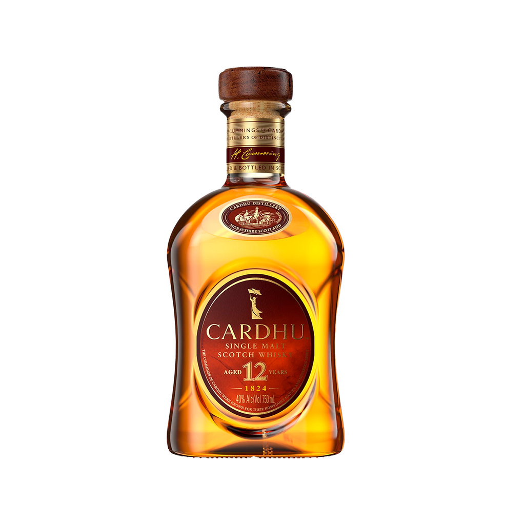 UND 6 WHISKY CARDHU 12 AÑOS 70 CL 40 º