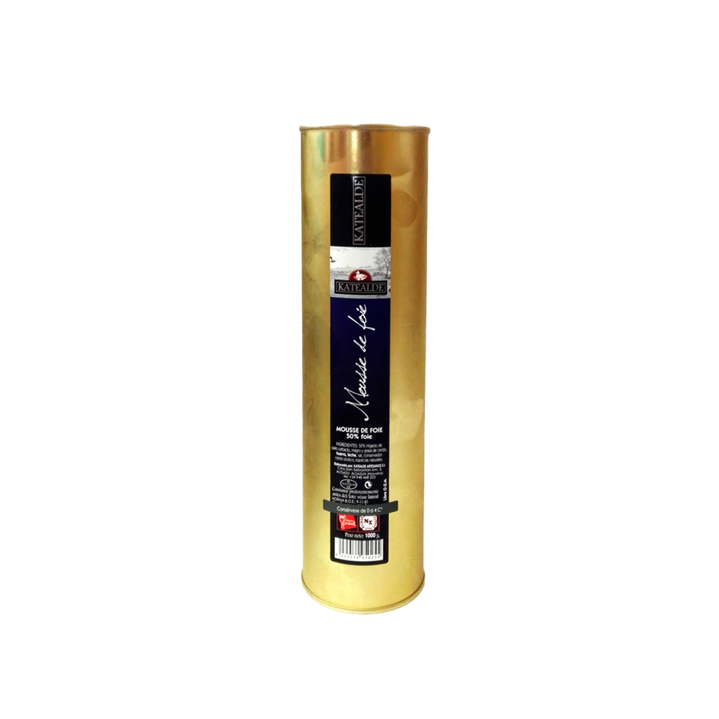 UND 3 MOUSSE FOIE 50% LATA 1 KG KATEALDE