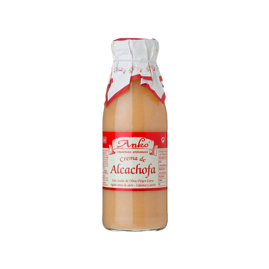 CAJA 6 UND CREMA  ALCACHOFA "ANKO" 500 ML
