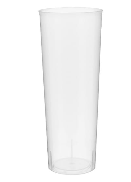 UNIDADES 50 VASO TUBO REUTILIZABLE 330 CL (BLISTER 10 UND)
