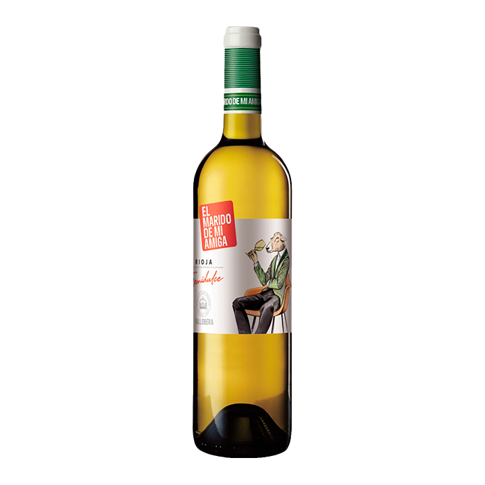 UND 6 VINO EL MARIDO DE MI AMIGA BLANCO D.O RIOJA