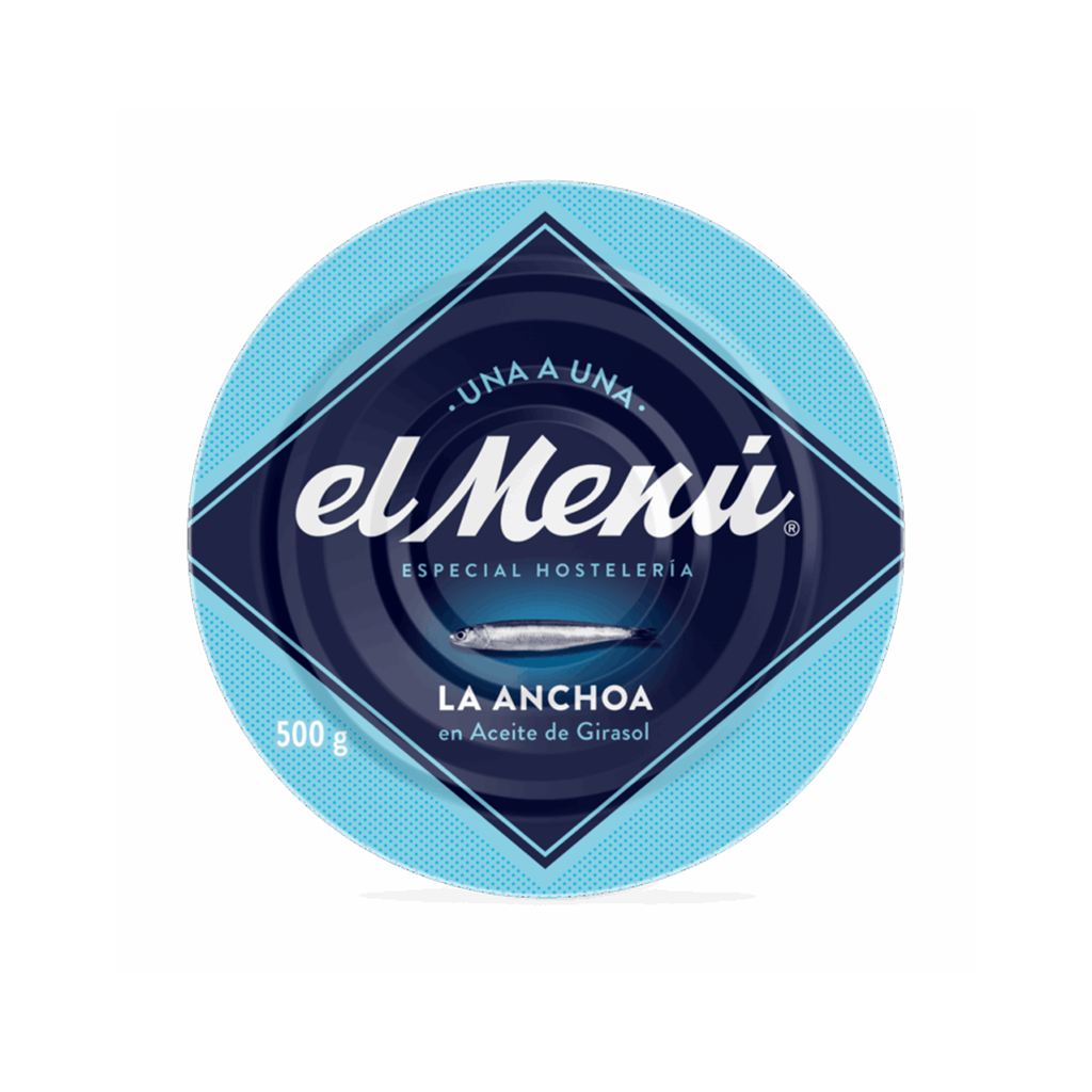 UND 12 ANCHOAS EL MENU LATA 550 G F.A 85-110 PZAS