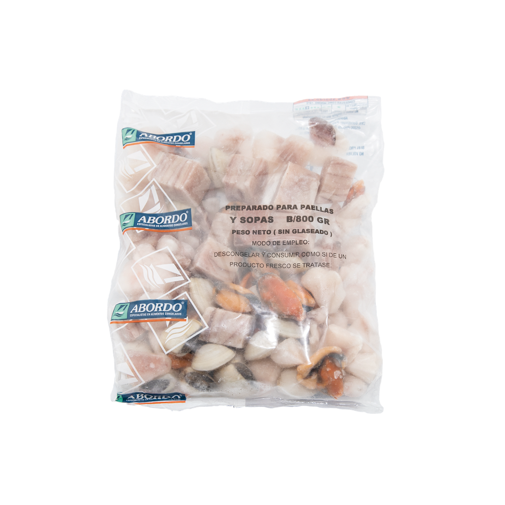 UND 8 PREPARADO PAELLAS Y SOPAS BOLSA 800G