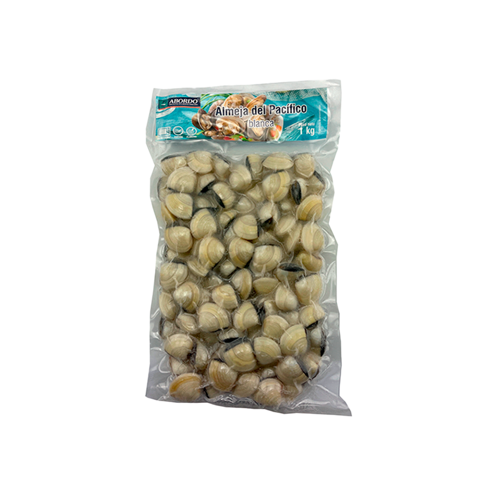 UND 6 ALMEJA FINA GRANDE BLANCA  60-80 PZA/KG B/1KG