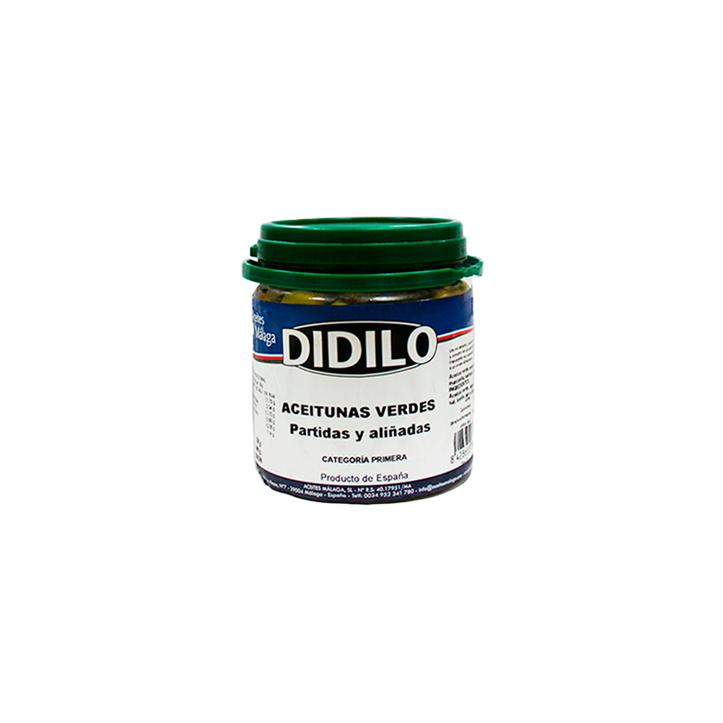 CAJA 6 UND ACEITUNAS PARTIDAS 1/2 KG