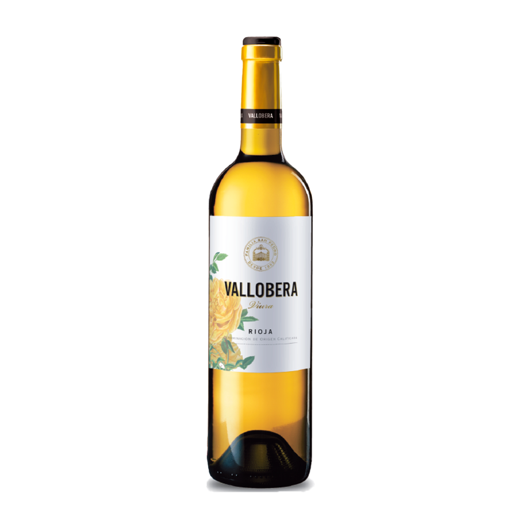 UND 12 VINO VALLOBERA BLANCO JOVEN D.O RIOJA 75 CL