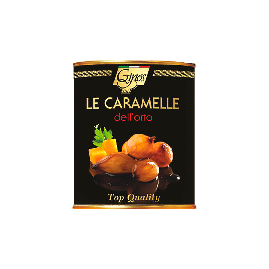 UND 6 PERLAS DE CEBOLLA A LA CREMA BALSAMICA DE MODENA 240/280 UND LATA 1KG