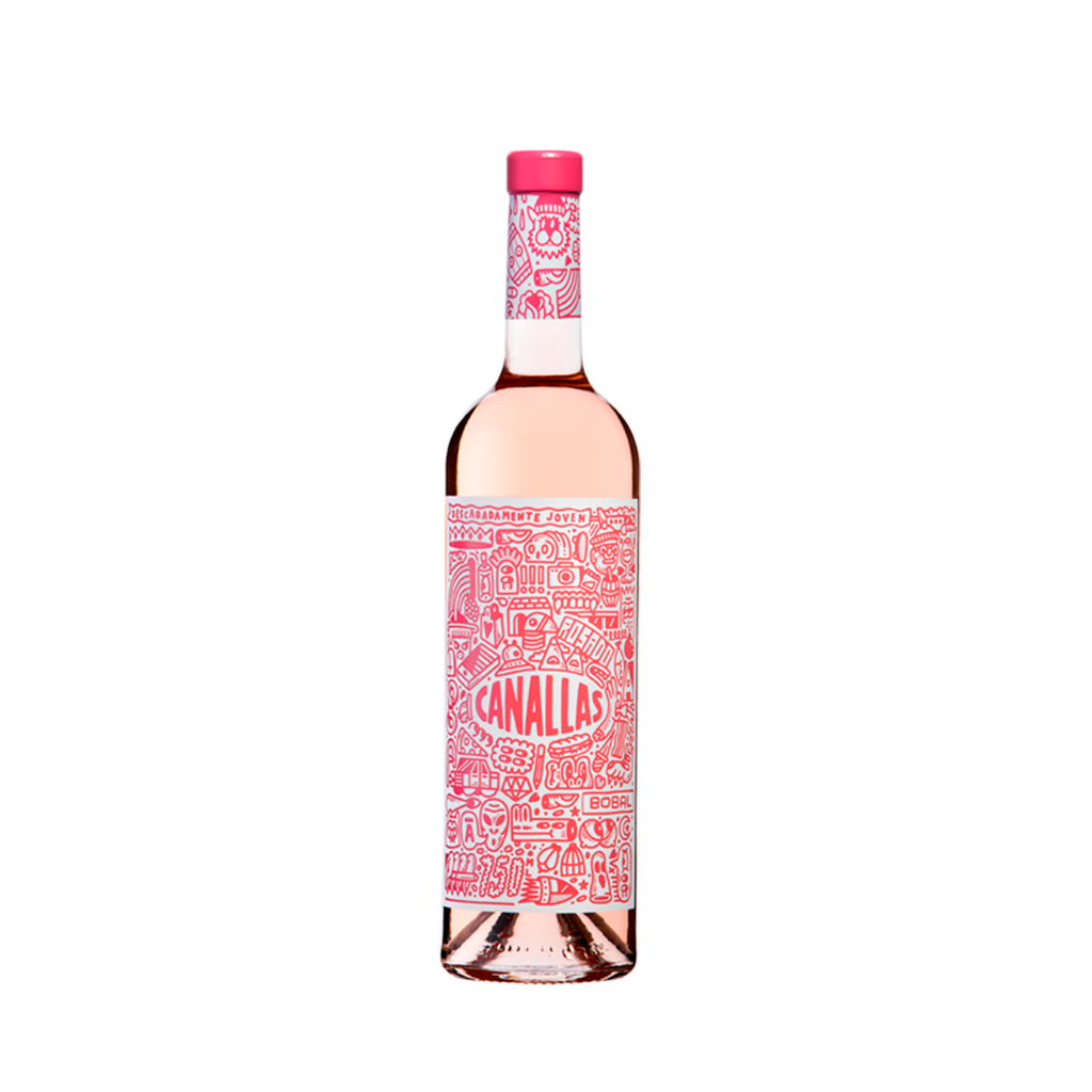 UND 6 VINO CANALLAS ROSADO 12,5º ECO