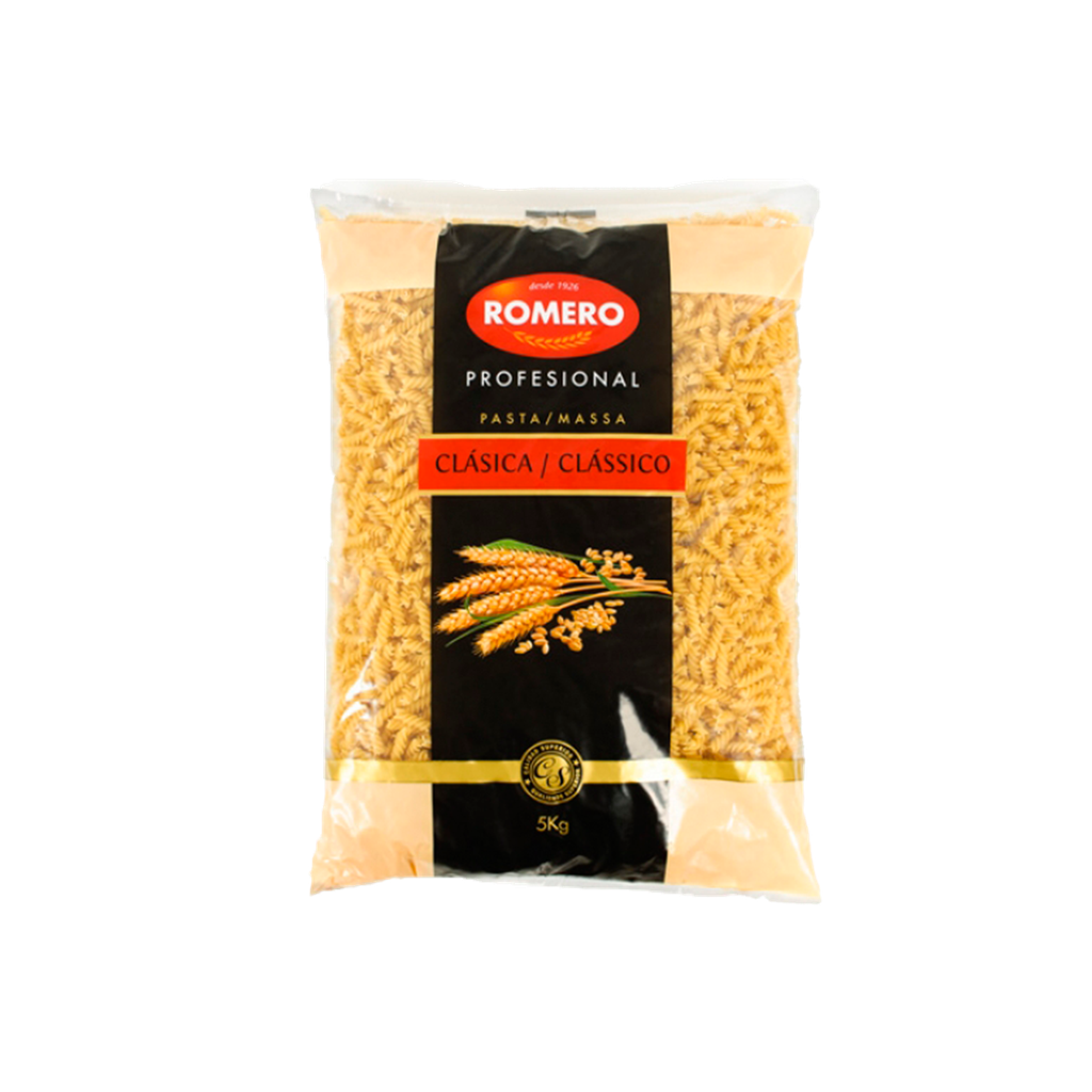 CAJA 1 UND PASTA ROMERO ESPIRALES 5 KG