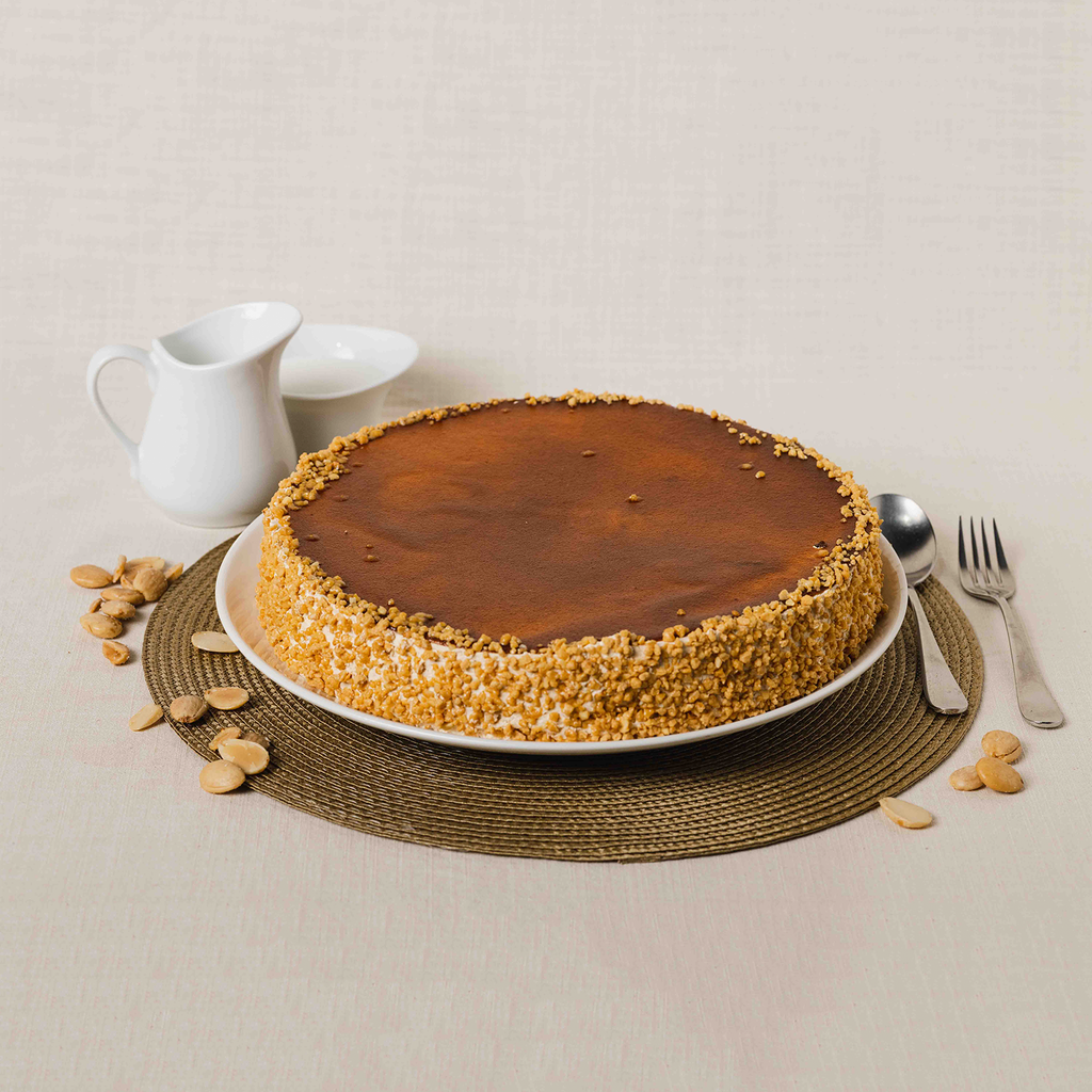UND 1 TARTA TURRON 1.6KG (16 RACIONES)
