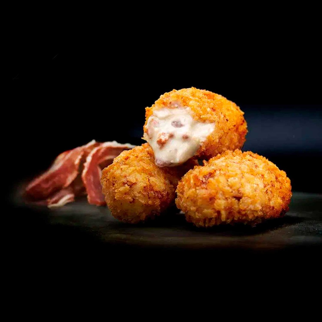 (C)UND 10 CROQUETAS DE JAMON IBERICO CREMOSA BOLSA 400 G (16 UD X 25 G)