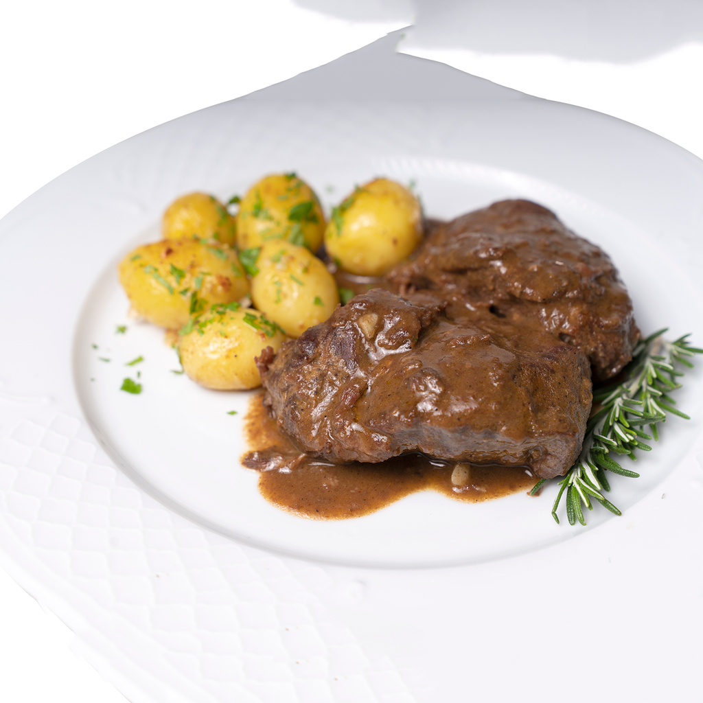 UND 15 CARRILLERA CERDO EN SU JUGO 300 G (1 RACION) COMENBABIA
