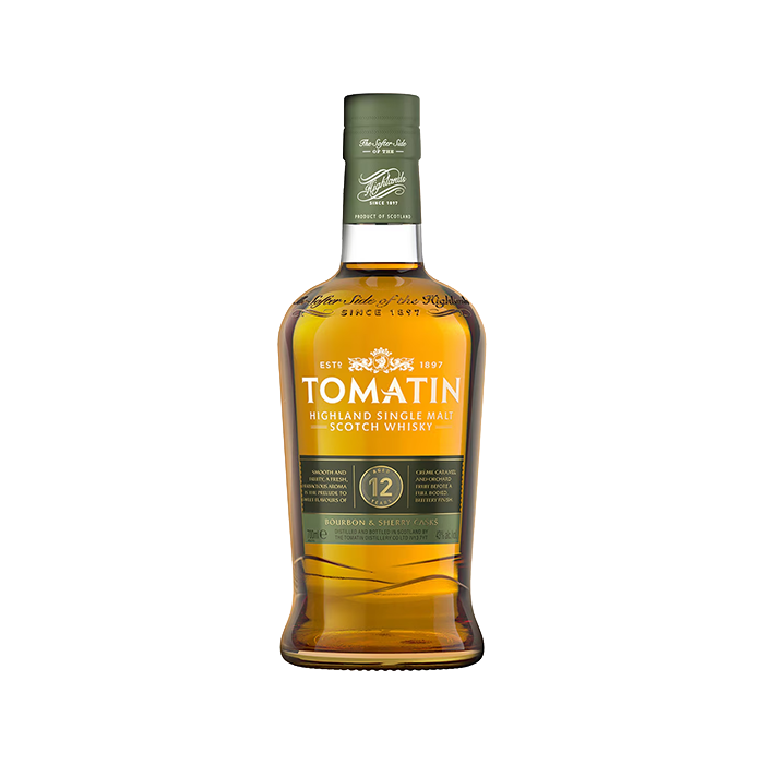 UND 6 WHISKY TOMATIN 12A 70 CL-MEJOR DESTILERIA DEL MUNDO 2025
