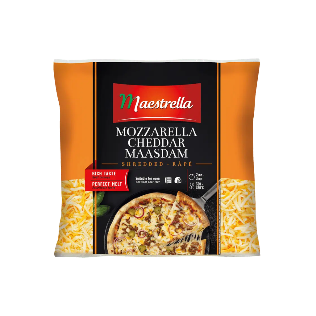 UND 4 MIX 3 QUESOS MAESTRELLA RALLADA 2,5 KG