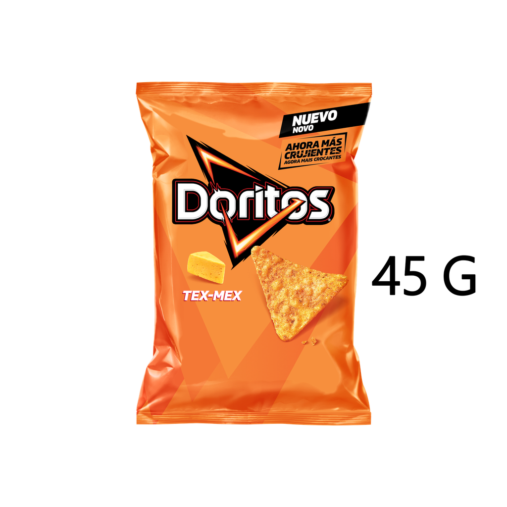 CAJA 20 UND DORITOS TEX-MEX PEPSICO PTE 45 G