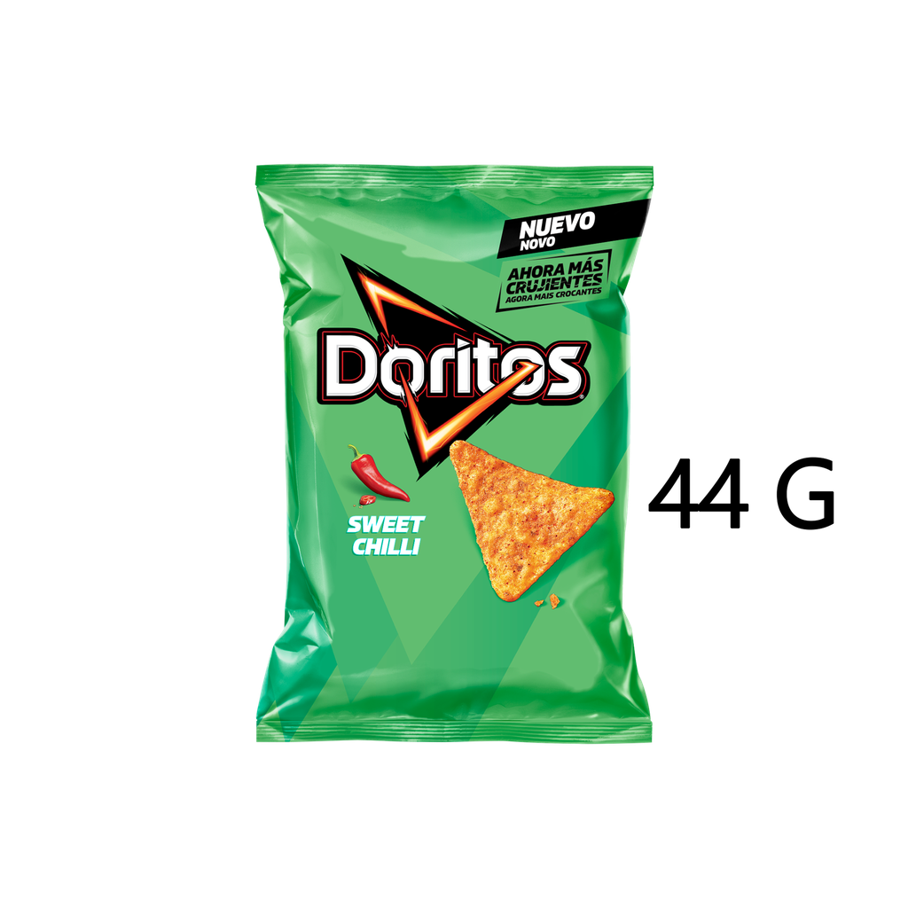 CAJA 20 UND DORITOS CHILLI PEPSICO PTE 44 G