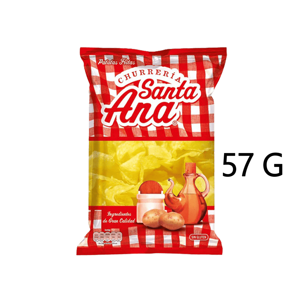 CAJA 15 UND PAPAS FRITAS SANTA ANA PEPSICO PTE 57 G