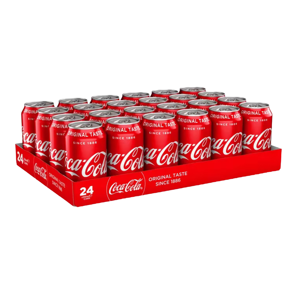 CAJA 24 UND COCA COLA * LATA 33 CL