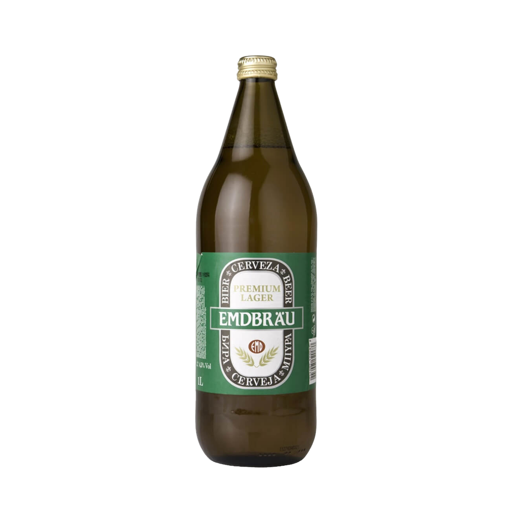 CAJA 6 UND CERVEZA EMDBRAU 1 L