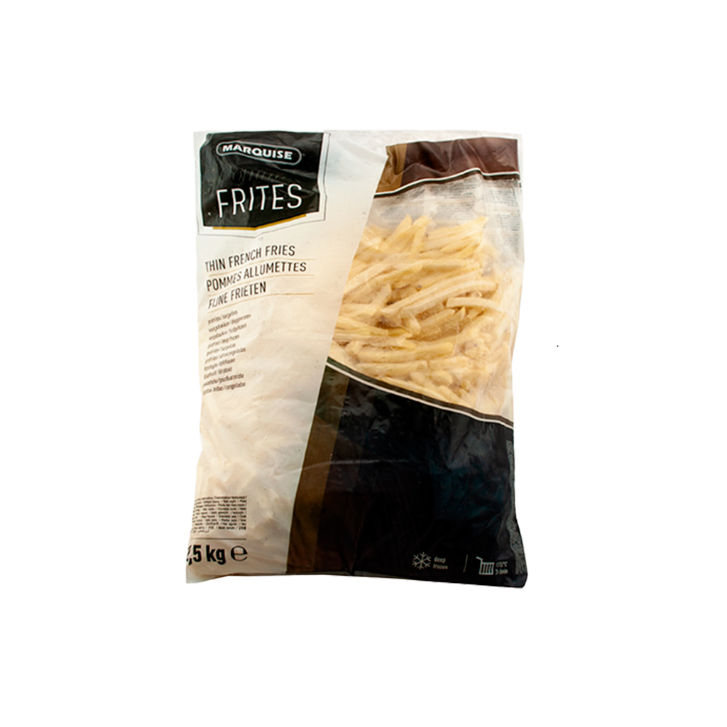 UND 4 PATATAS CORTE FINO (7X7) 2.5 KG