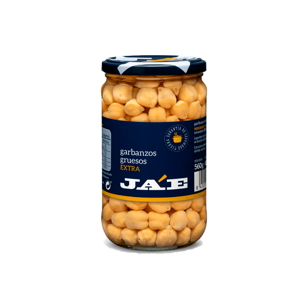 CAJA 12 UND GARBANZO GRUESO EXTRA FCO 580 JAE