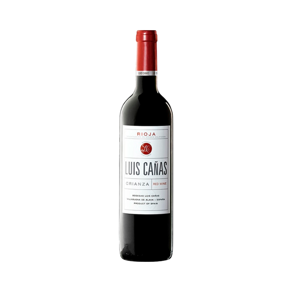 UND 12 VINO RIOJA LUIS CAÑAS CRIANZA 75 CL