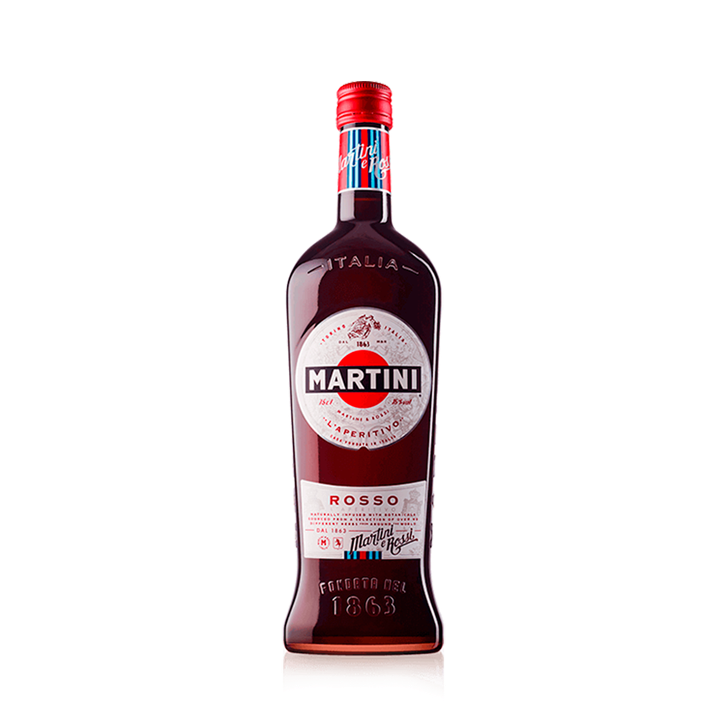 UND 6 VERMOUT MARTINI ROJO 1 LITRO 15º