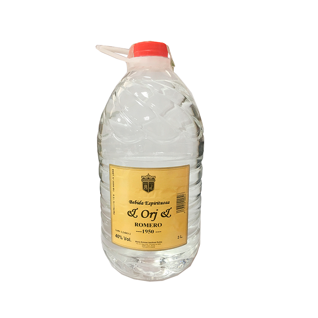 UND 4 ORUJO BLANCO ROMERO 40º GARRAFA 3 L