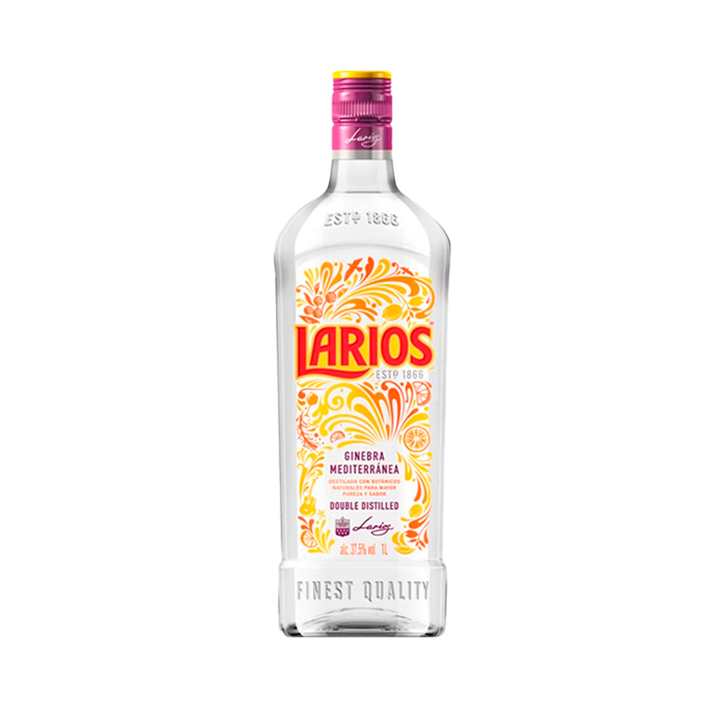 UND 6 GINEBRA LARIOS 1 LITRO 37,5º