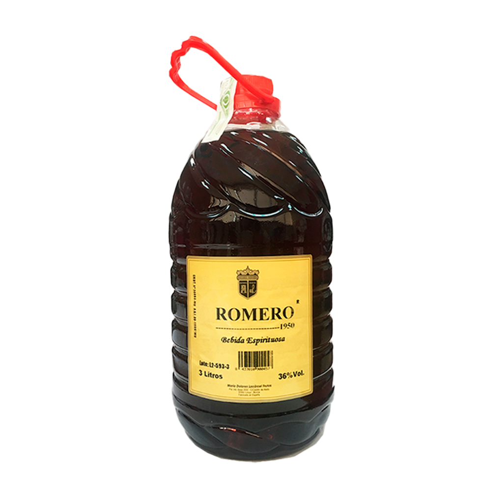 UND 4 BRANDY ROMERO 36º GARRAFA 3 L