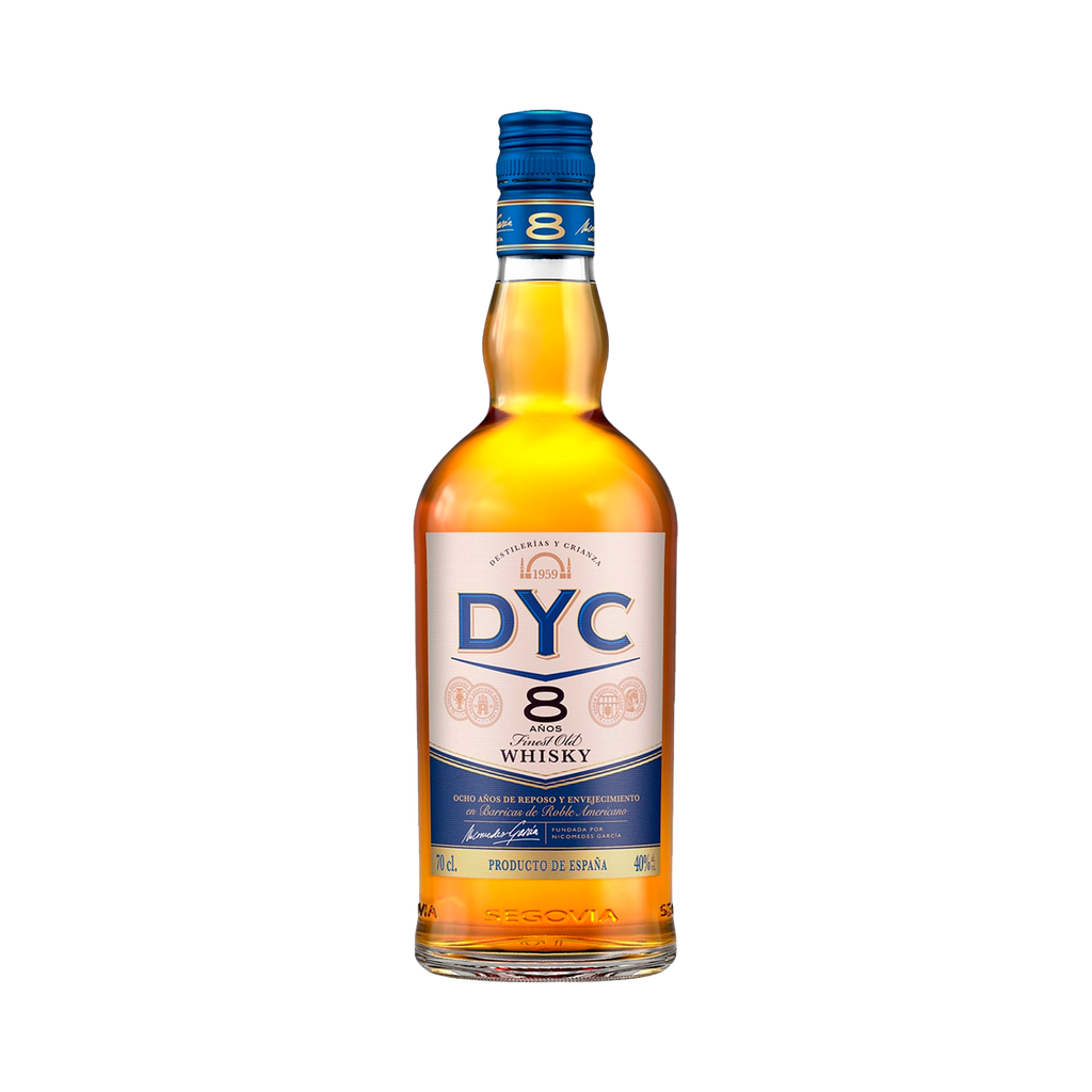 UND 6 WHISKY DYC 8 AÑOS 70 CL
