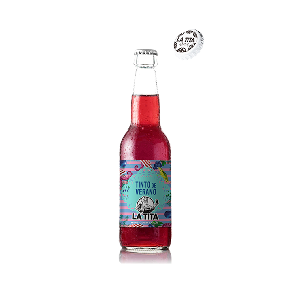 TINTO DE VERANO LA TITA 1/3 NR CAJA 24 UND 4.5º (30)