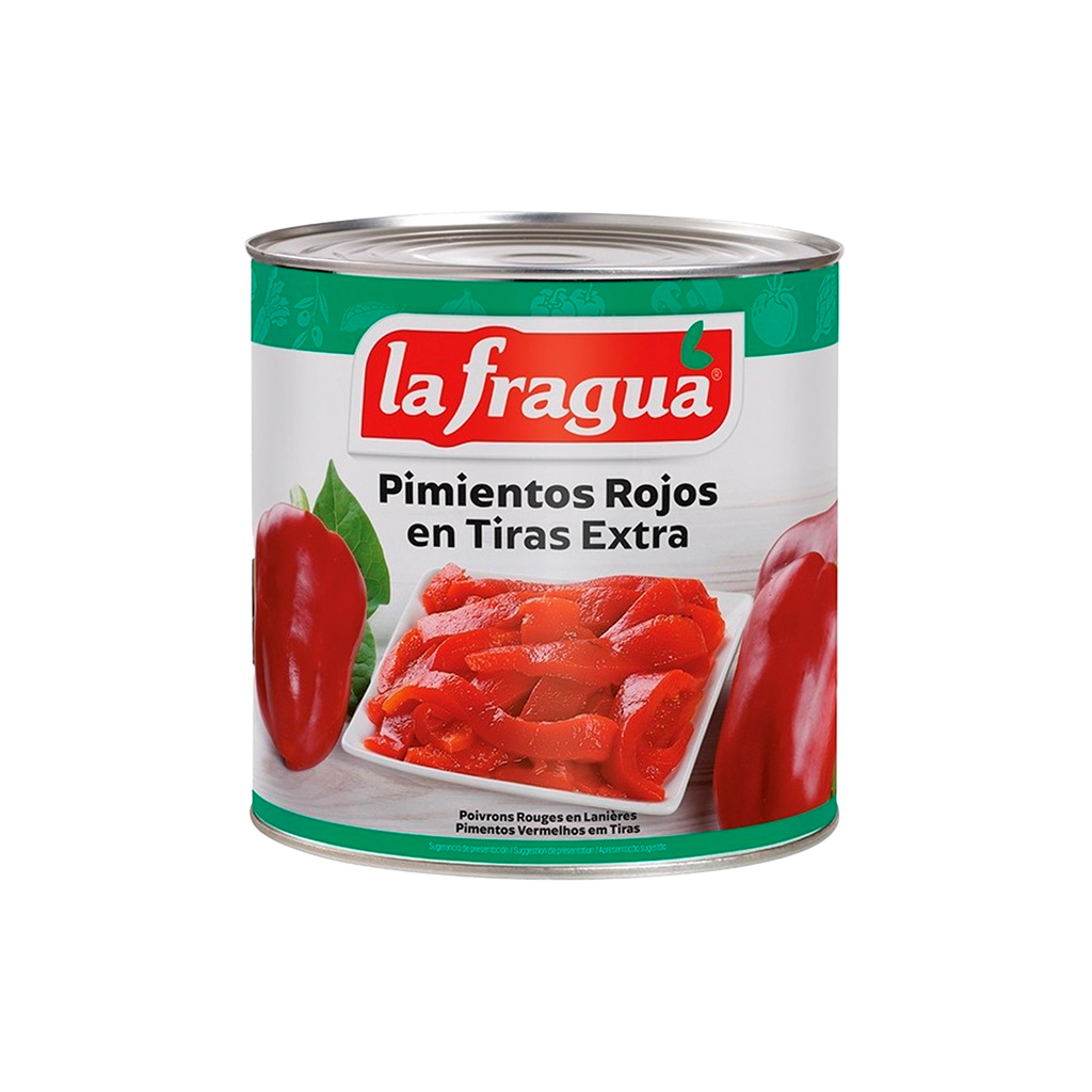 UND 6 PIMIENTO MORRON TIRAS EXT. LATA 3 KG FRAGUA