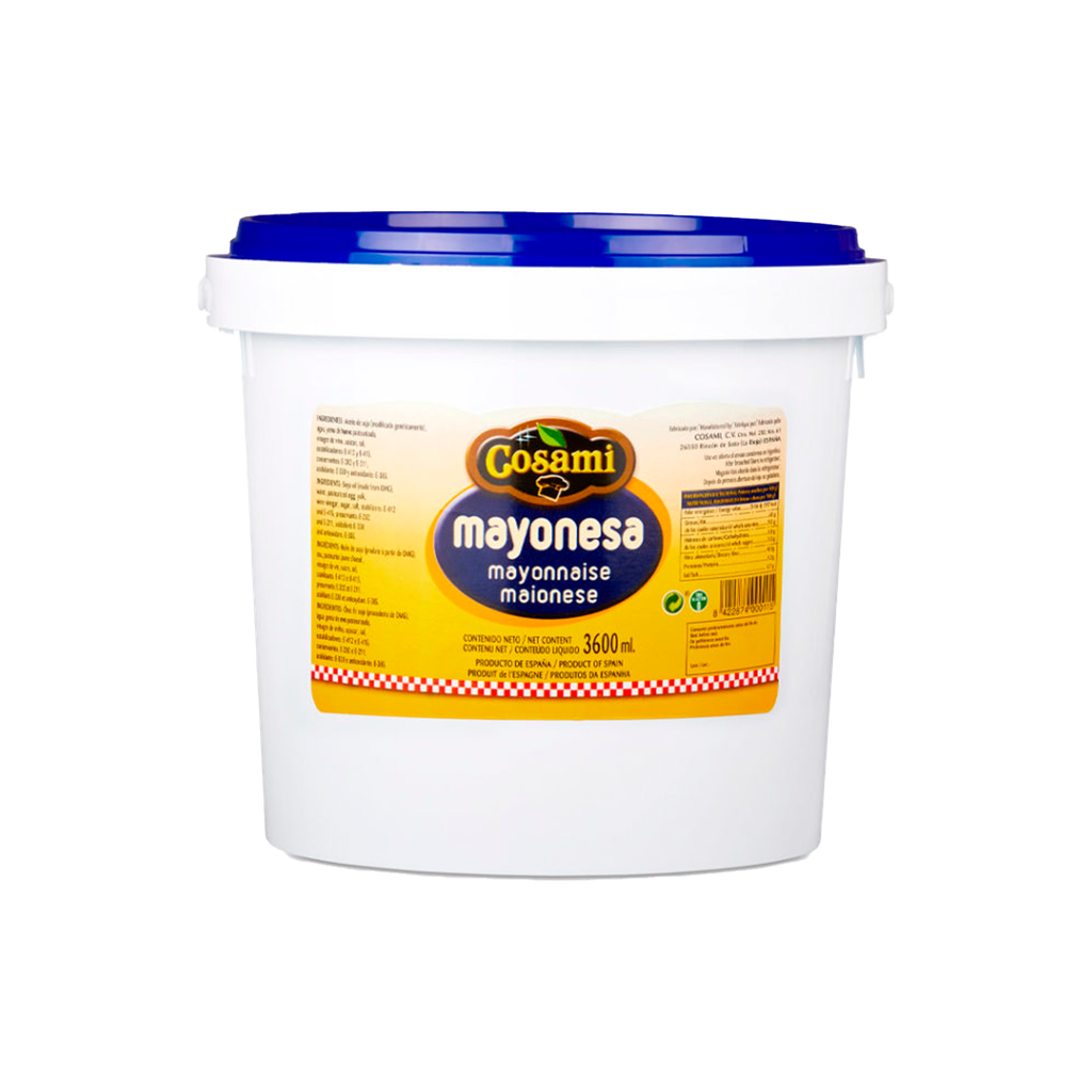 UND 4 MAYONESA CUBO 3.6 KG COSAMI