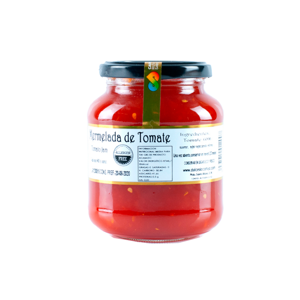 UND 12 MERMELADA DE TOMATE 400 G CARTUJA