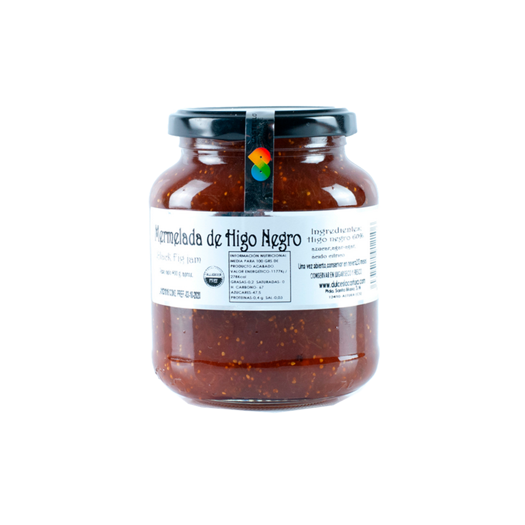UND 12 MERMELADA DE HIGO NEGRO 400 G CARTUJA
