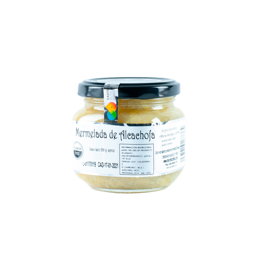 UND 18 MERMELADA  ALCACHOFA FCO 200 G CARTUJA