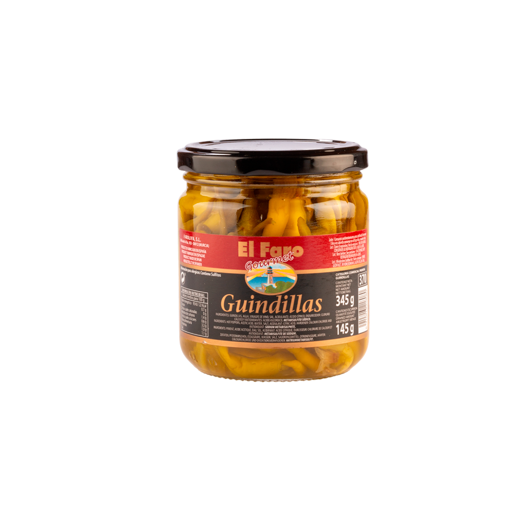 CAJA 12 UND GUINDILLA-PIPARRA VASCA VINAGRE FCO 370 EL FARO