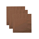 [86135] CAJA 24 UND SERVILLETAS 50 UND 40X40 MARRON PUNTA PUNTA