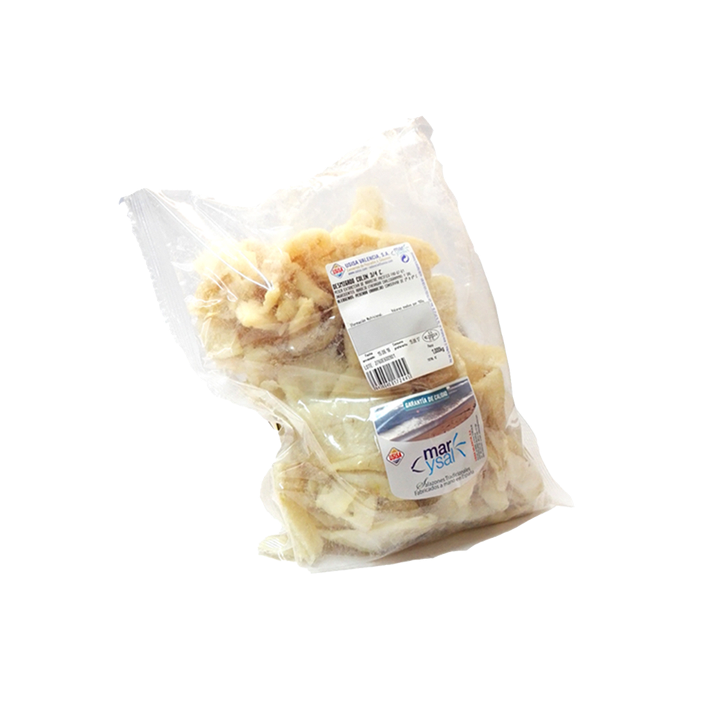 UND 6 MIGAS DE BACALAO  CURADA 1 KG USISA