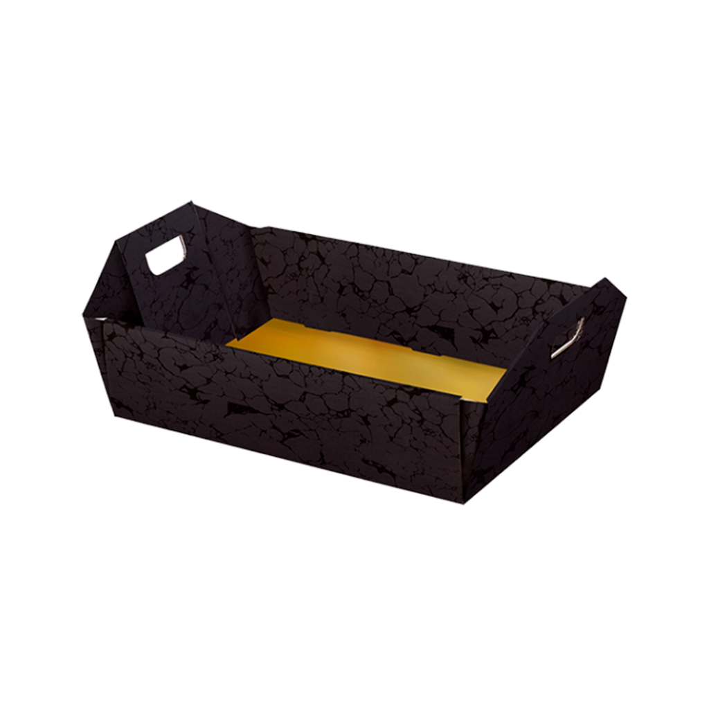 UND 12 BANDEJA BLACK 330 X 230 X 60 CARTON(9614N)