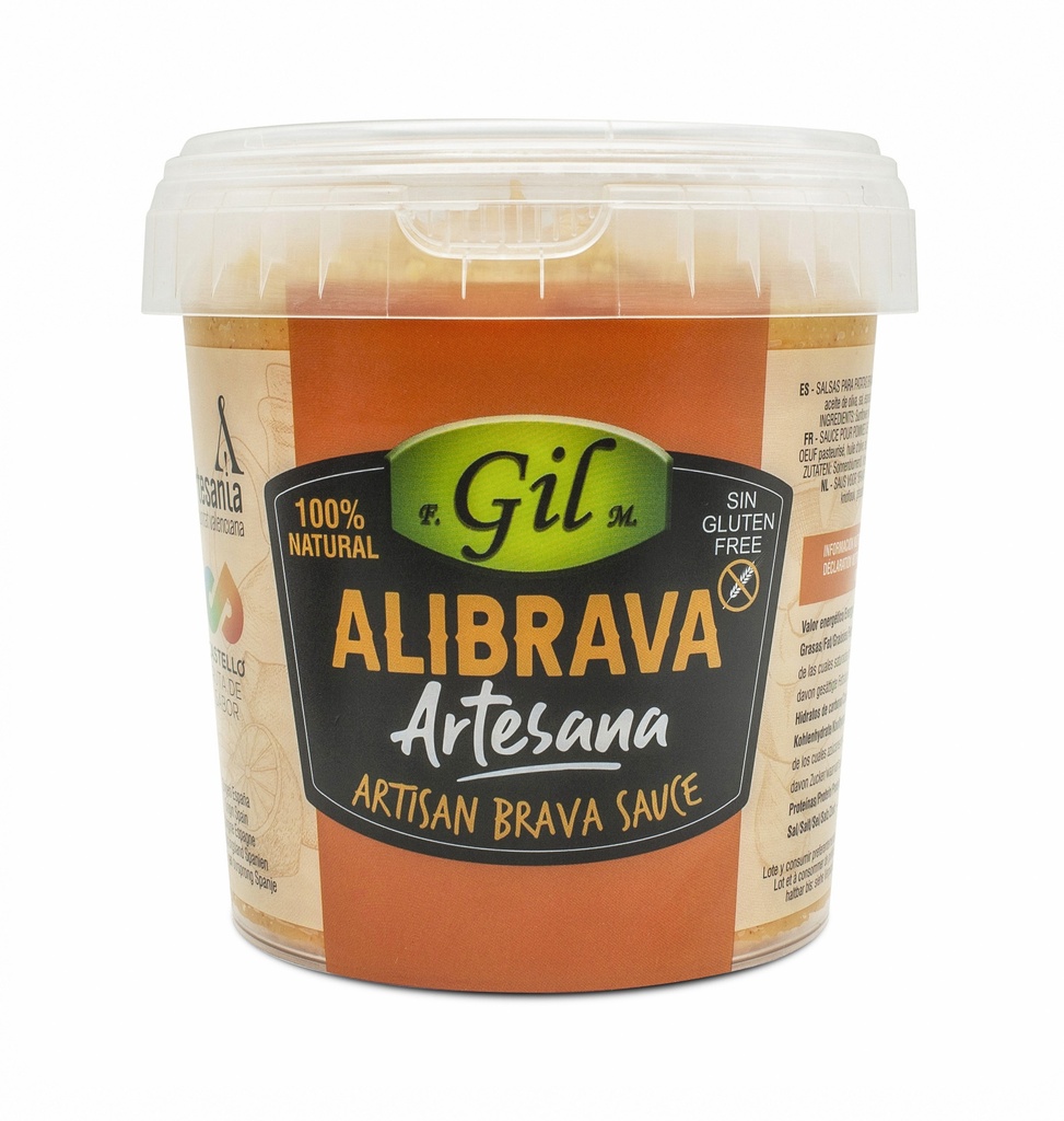 CAJA 2 UND SALSA ALIBRAVA ARTESANA GIL 1 KG