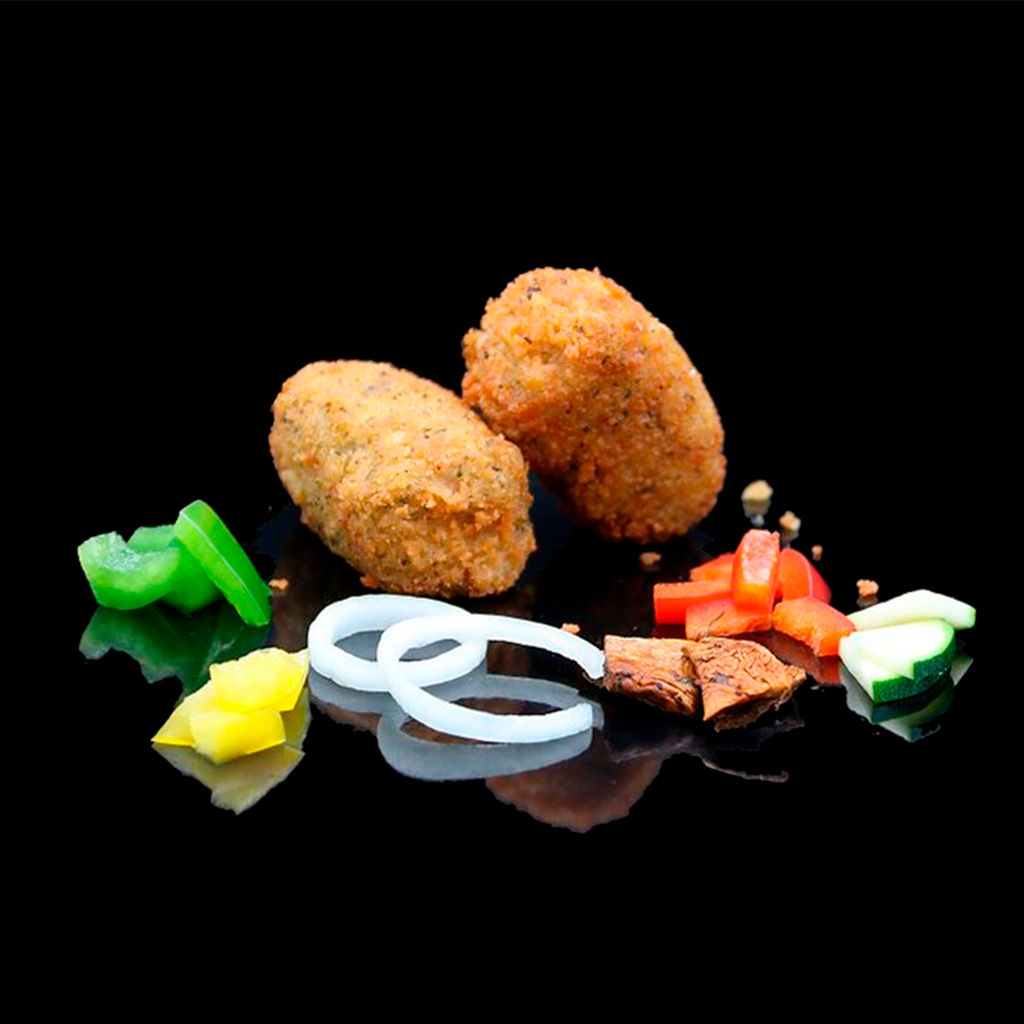 (C) CAJA 60 UND 35 G CROQUETAS VEGANA "BOLETUS DE VERDURAS" 2 K VAREA