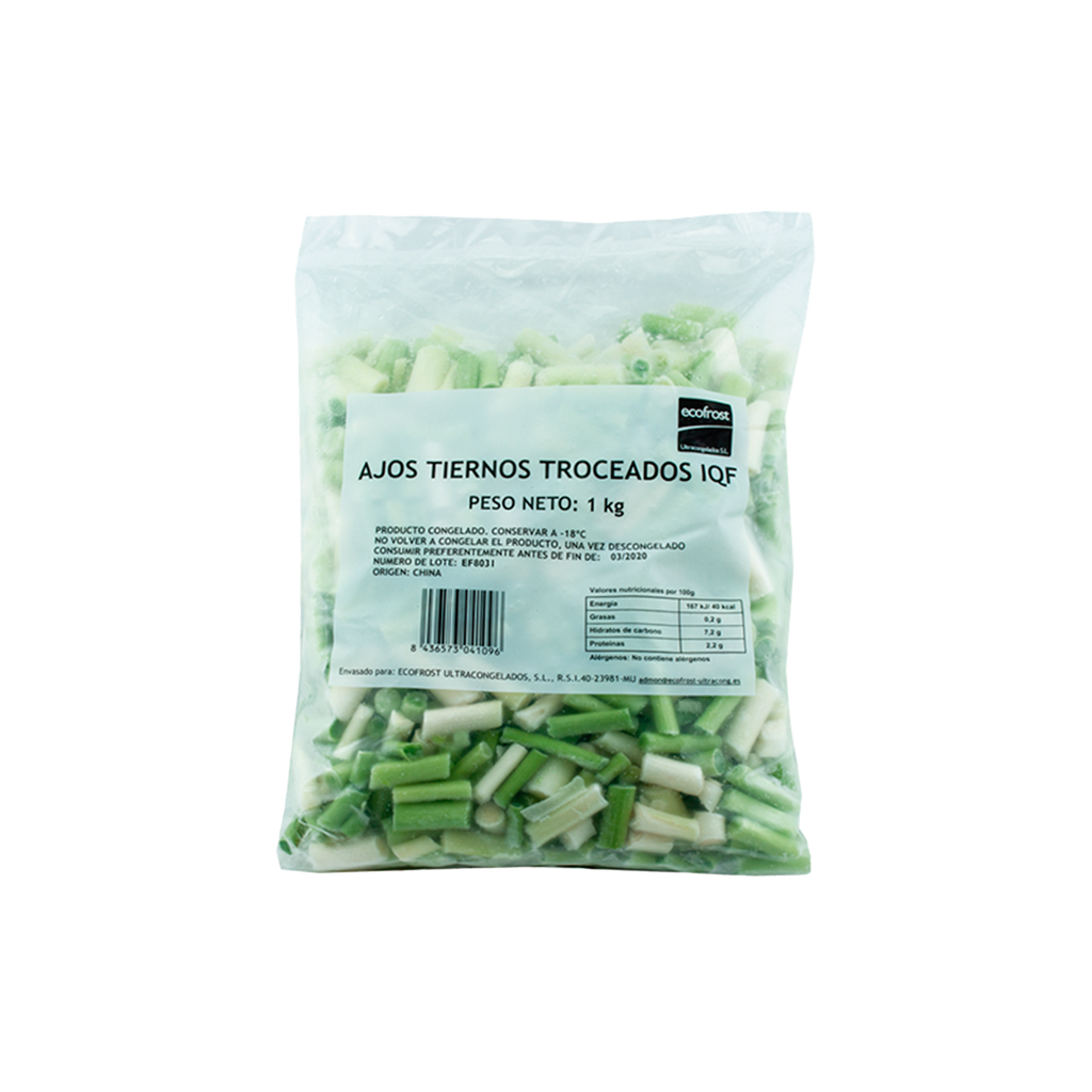 UND 5 AJOS TIERNOS TROCEADOS B/ 1KG