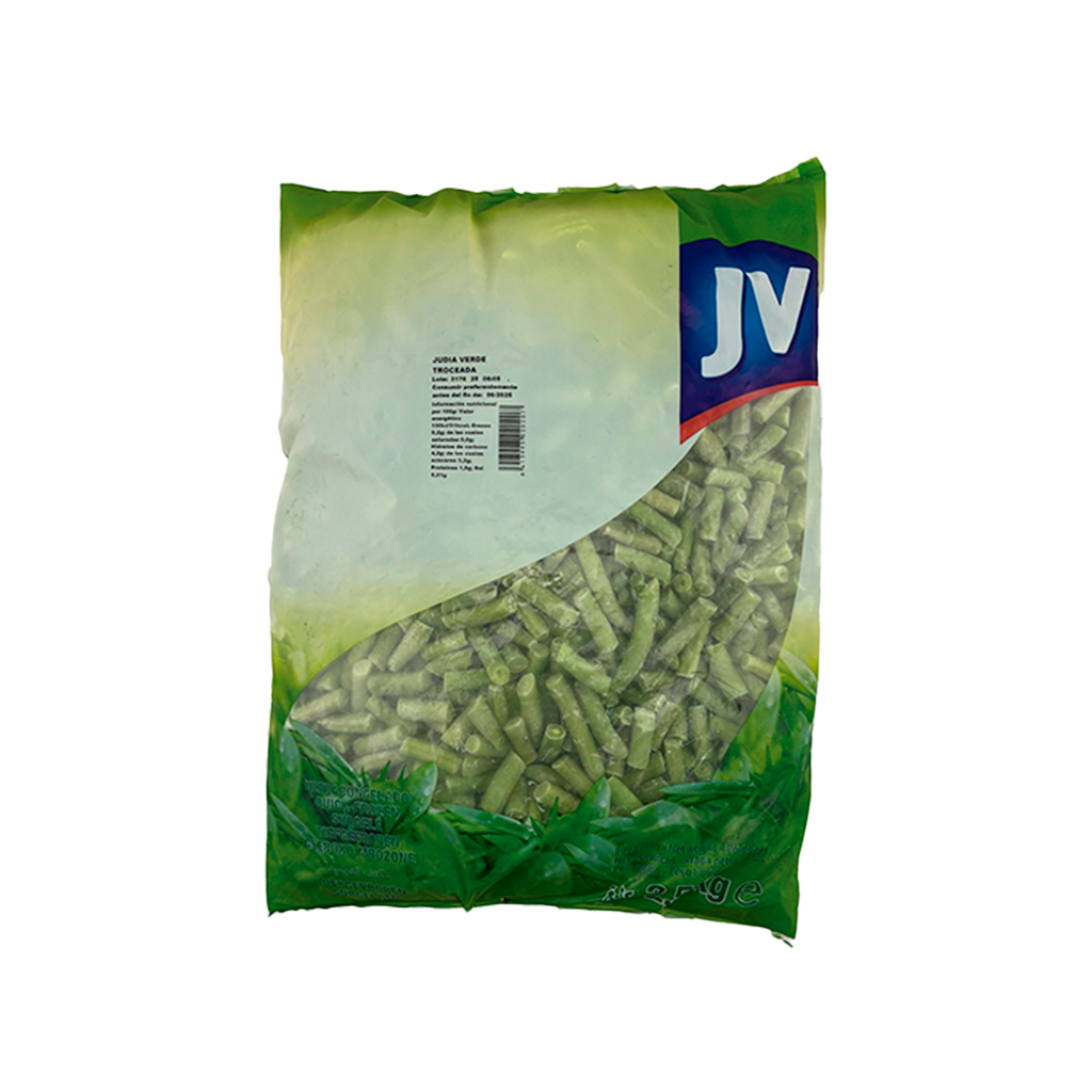 UND 4 JUDIA VERDE REDONDA TROCEADA  2.5 KG