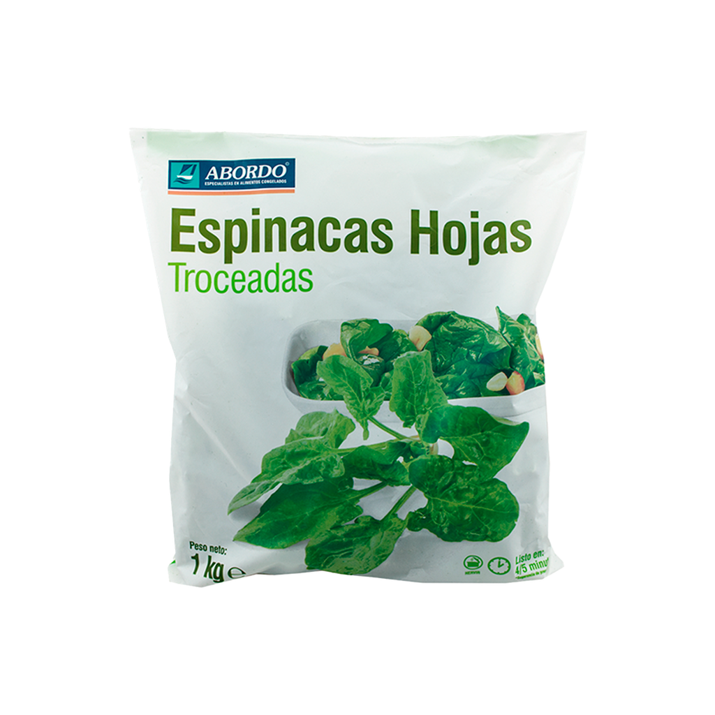UND 10 ESPINACA HOJA 1 KG
