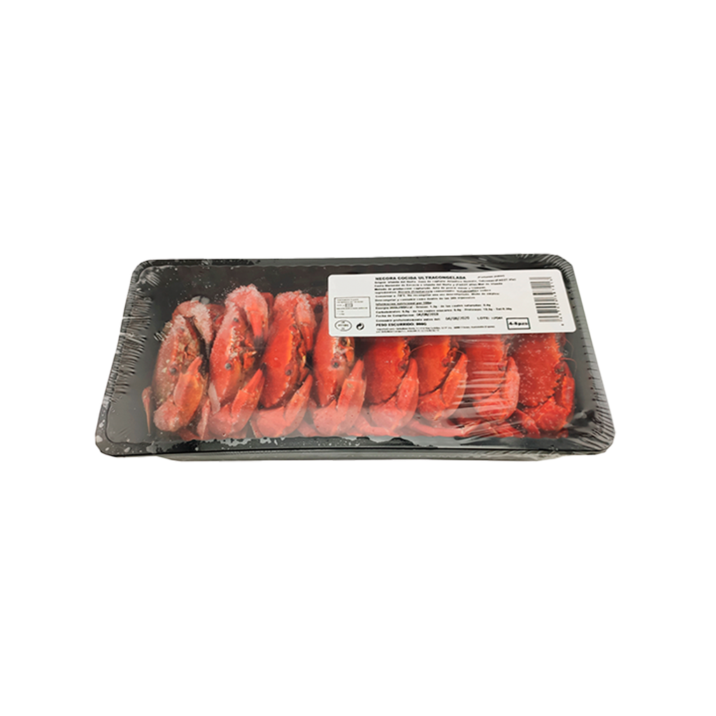 UND 6 NECORA CRUDAS (4/6 PZAS) 800 G