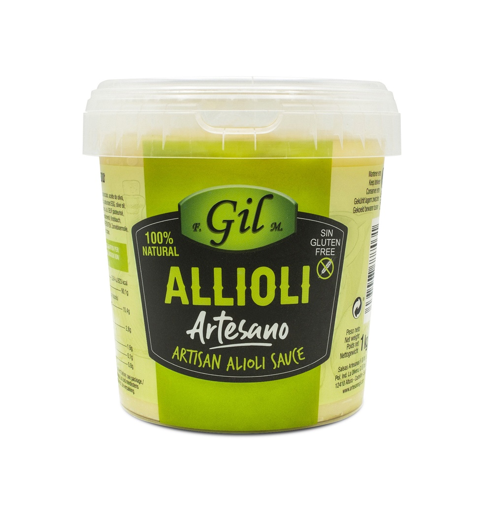 CAJA 2 UND ALLIOLI ARTESANO GIL 1 KG (AJOACEITE)