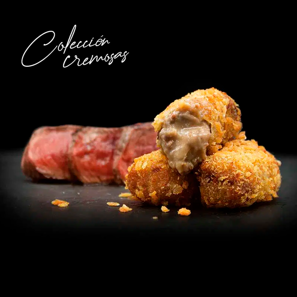 (C)UND 10 CROQUETAS DE BUEY CREMOSA BOLSA 400 G (16 UD X 25 G)